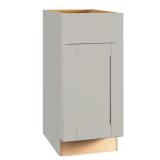 Shaker 15x24x34.5 in. Dove Gray Cabinet