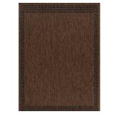 Beverly Rug Frame Gold 5x7 Geometric Rug