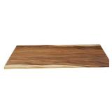 Saman Butcher Block Countertop with Live Edge