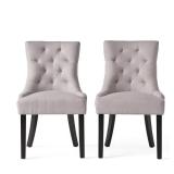 Hayden Light Grey Dining Chairs (2)