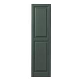 12 in. x 47 in. Green Shutter Pair