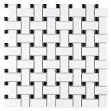 Metro Basketweave Mosaic Tile 11.75" square