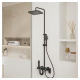 FUFU&GAGA 3-Spray Rain Shower Kit 2.5 GPM
