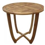 Carina Teak Brown Round Outdoor Table