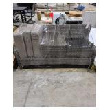 Wicker Patio Sectional Set