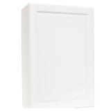 Hampton 24x12x36 Wall Cabinet, Satin White