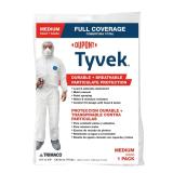 DuPont Tyvek Unisex Coverall with Boots White