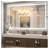 30 in. x 48 in. Frameless LED Wall Mirror