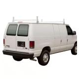 Heavy Duty Van Ladder Rack in White