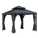 10 ft x 10 ft Outdoor Aluminum Gazebo