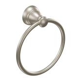 MOEN Banbury Wall Towel Ring, Spot Resist BN