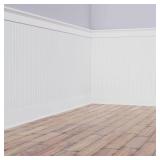 PVC Beadboard Wainscoting Kit 5/8x96x40 in