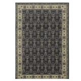 Gianna Indigo 8 ft. x 10 ft. Border Area Rug