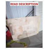 38" x 49" Wooden Slabs
