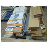 Skid Assorted Vinyl Plank Flooring