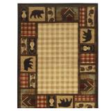 Mountain Top Beige 5 ft. x 8 ft. Rug