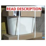 American Standard, White Toilet Tank & Round Seat