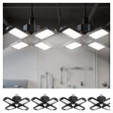 Emeritpro 4-Pack LED Garage Light, 60W