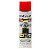 Rust-Oleum Pro 2x Inverted Marking Paint Red