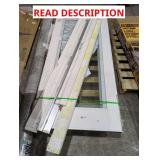 White Vinyl Door