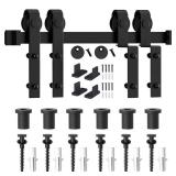 7.5 ft Single Track Barn Door Hardware Kit