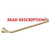 (3) Delta Kayra 24" Wall Towel Bar Champagne
