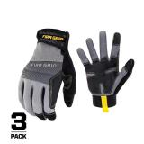 Large General Purpose Work Gloves (3-Pack)