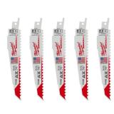 Nail-Embedded Wood Sawzall Blades (5-Pack)