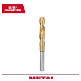 5/8 in. Titanium Silver and Deming Drill Bit