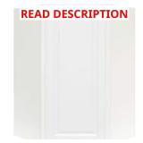 Hampton 24x12x36 Diagonal Corner Cabinet DAMAGED