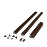 (4) BRIO 36x72 in. PVC Line Railing Kit