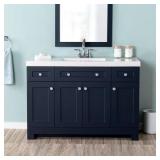 Everdean 49" Bath Vanity with Marble Top
