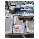 Skid lot of assorted tile