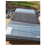 Skid lot of rubber mats 42"x72"