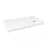 ShowerCast 60x30 Shower Pan, White