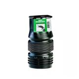 FLEX Drain 2x3x4 Black Downspout Adapter