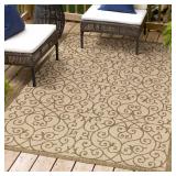 Madrid Vintage Filigree Rug 7-9 x 10 ft