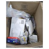 Box Lot Of Assorted Home Improvement Items
