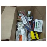 Box Lot Assorted Small Home Improvement Items