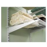 ClosetMaid 12-in White ShelfTrack Bracket