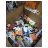 Box Lot Of Assorted Home Improvement Items