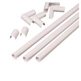 Wiremold CordMate 9 ft Kit, Cord Hider, White