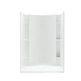 Accord 36x42x77 Shower Wall & Base Kit White