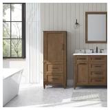 Caville 24W x 16D x 60H Linen Cabinet