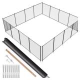 Pool Fence 4x48 ft - Removable Pool Fence