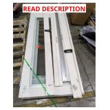 White Vinyl Door