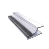 76 in. L Black Magnetic Strike for 3/8" Door