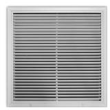 20 x 20 in. Aluminum Return Air Grille, White