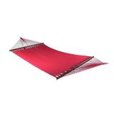 11 ft 2-Person Rope Hammock in Red