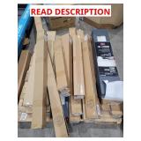 Skid lot of assorted blinds